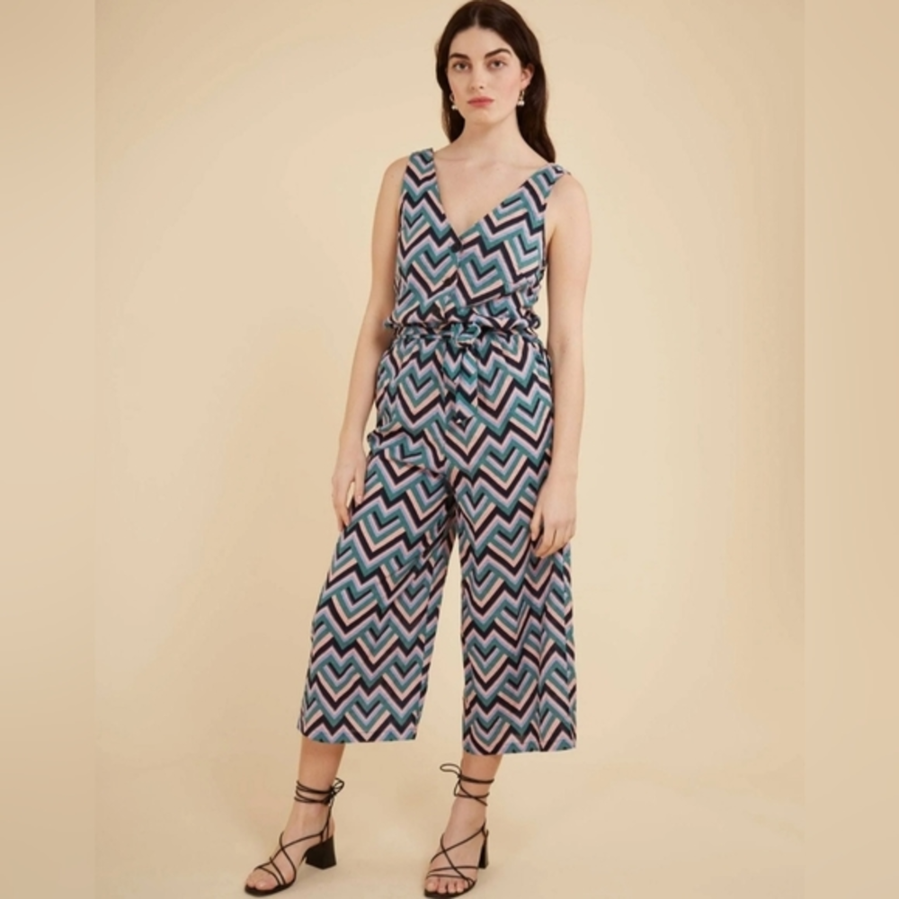 Frnch‎ Paris Jumpsuit Women's Large NWT